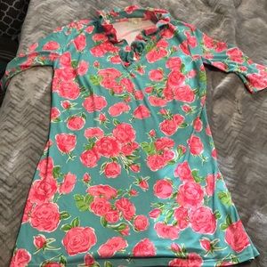 Simply southern XL rose dress